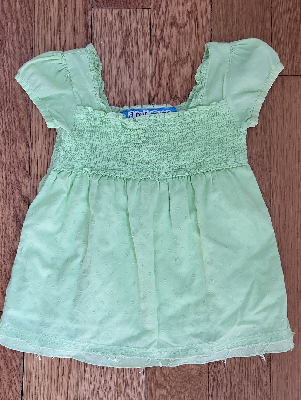 Little Girls Babydoll Top